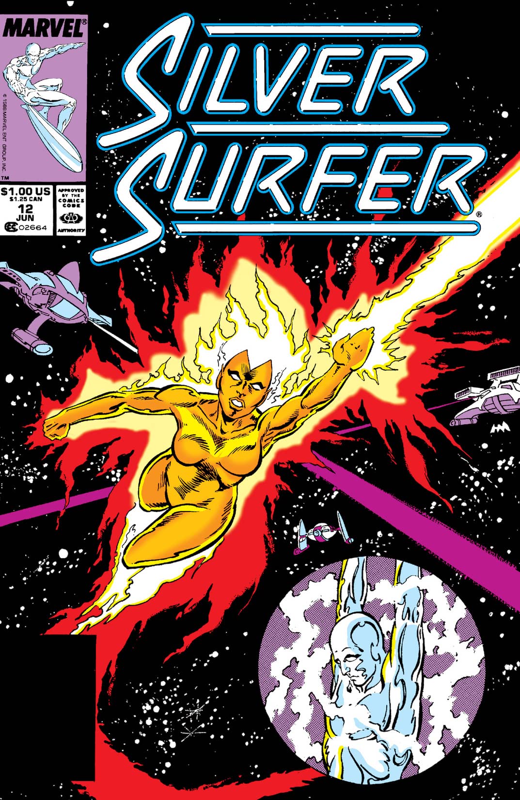 Silver Surfer #12 cover
