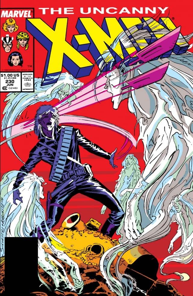 The Uncanny X-Men #230 cover