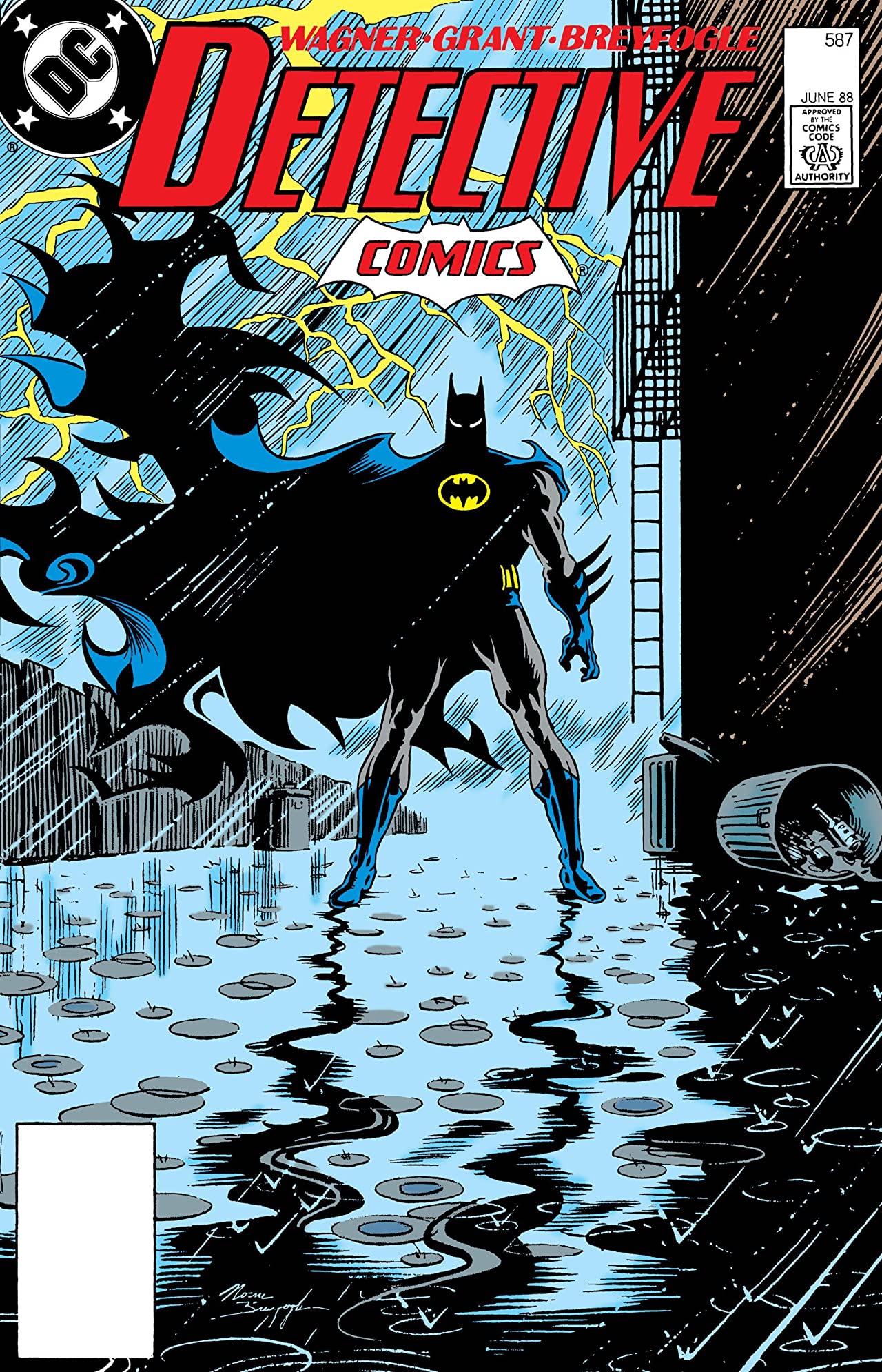 Detective Comics #587 cover