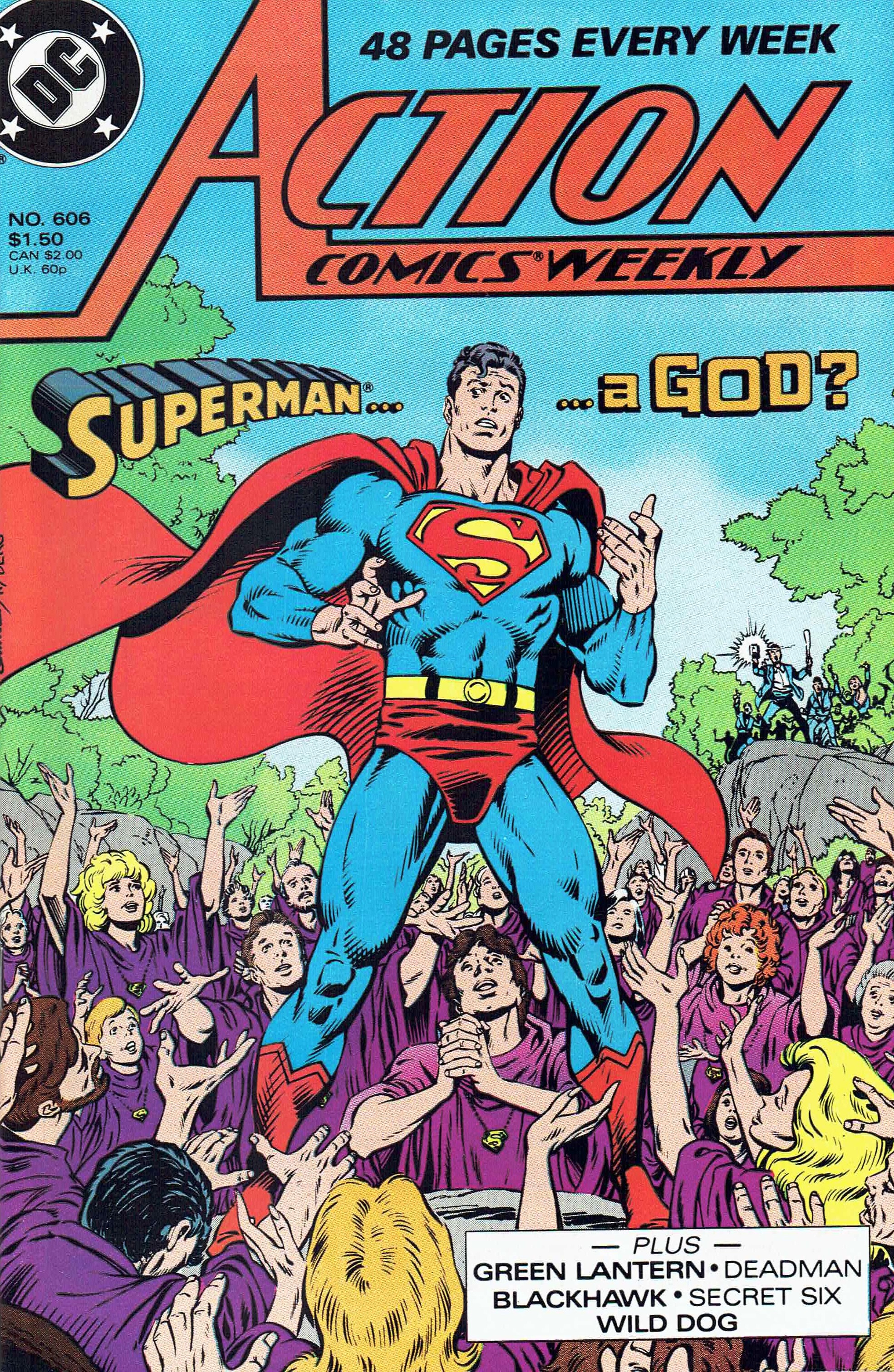 Action Comics Weekly #606 cover