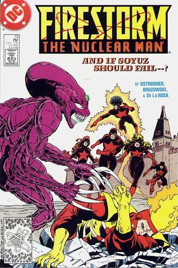 Firestorm the Nuclear Man #73 cover