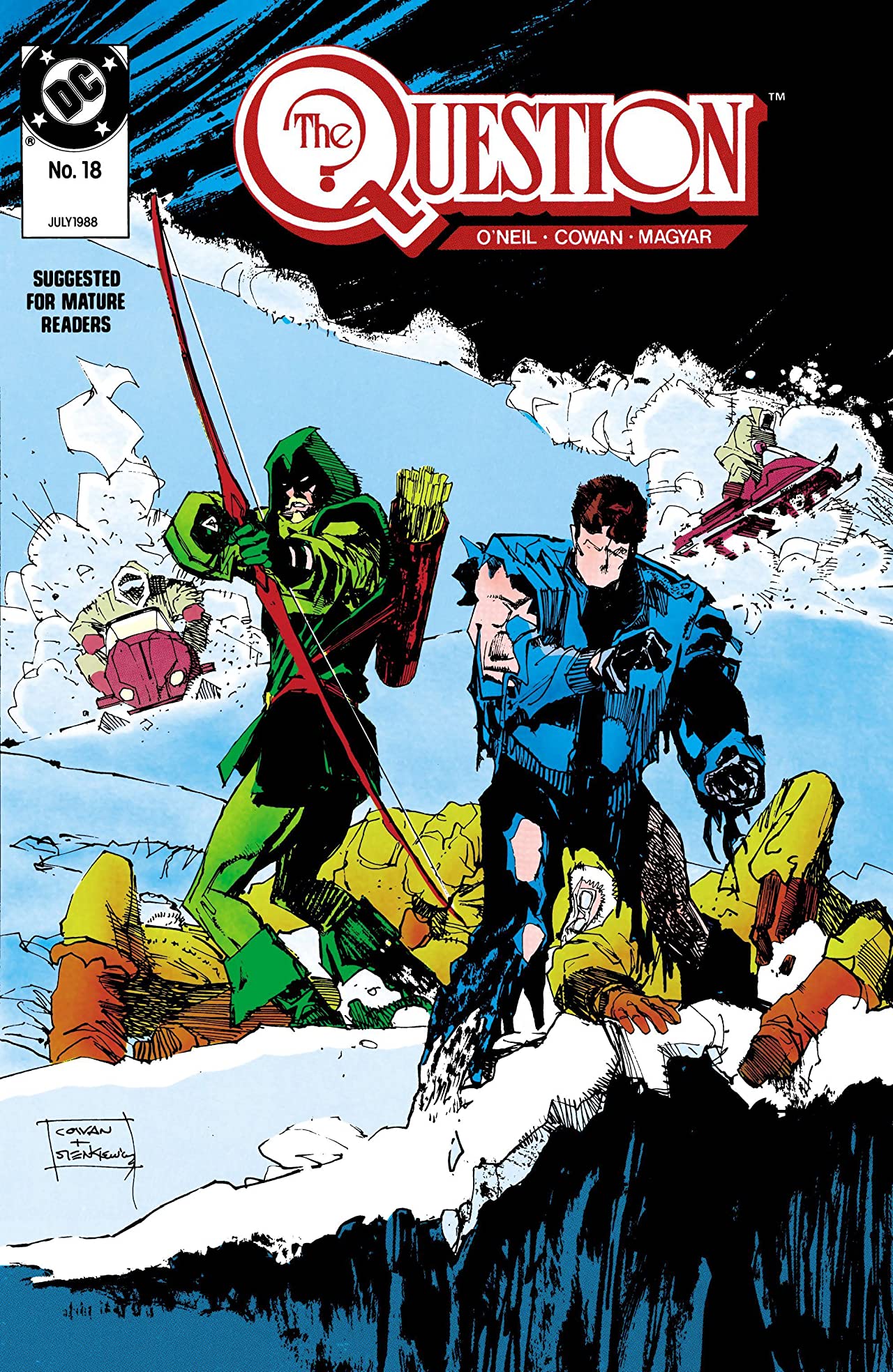 The Question #18 cover