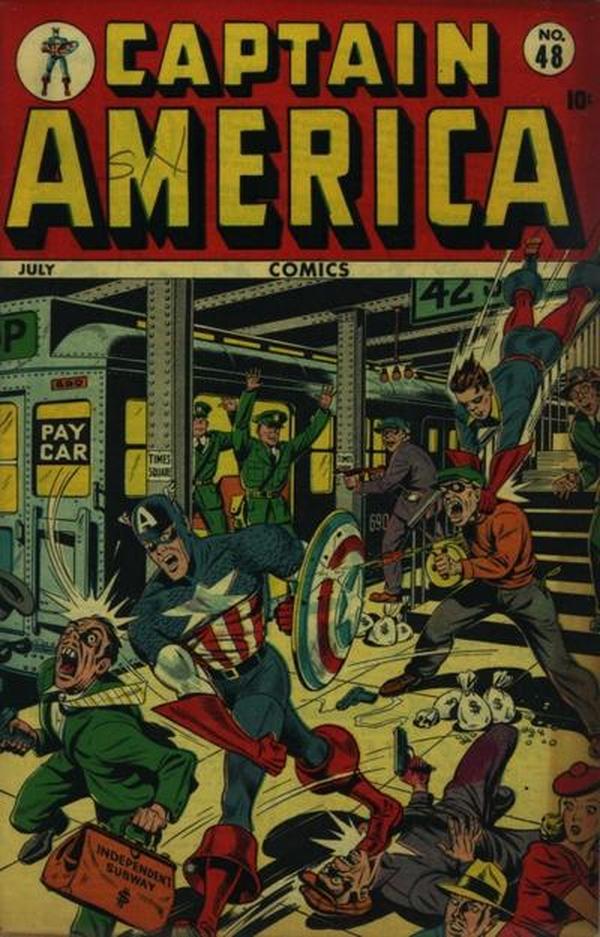 Captain America Comics #48 cover
