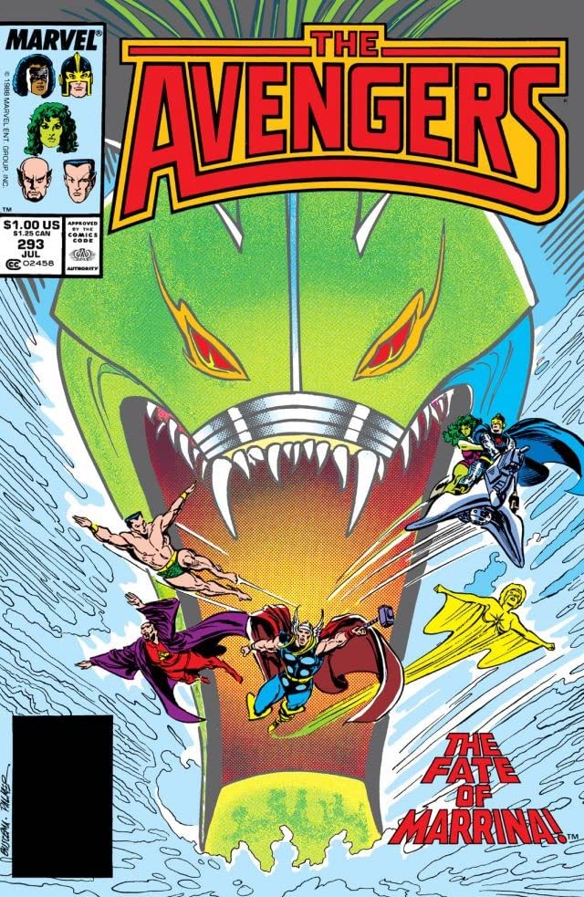 The Avengers #293 cover