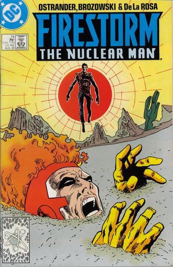 Firestorm the Nuclear Man #74 cover
