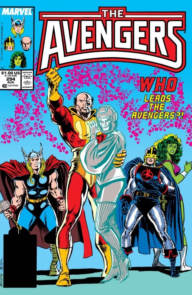The Avengers #294 cover
