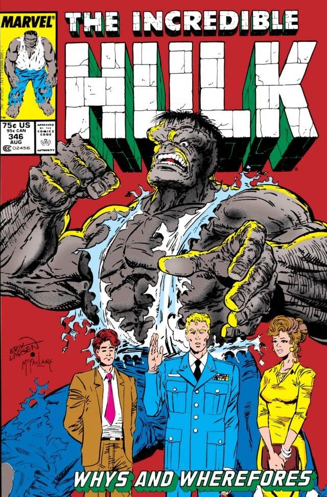 The Incredible Hulk #346 cover