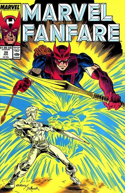 Marvel Fanfare #39 cover