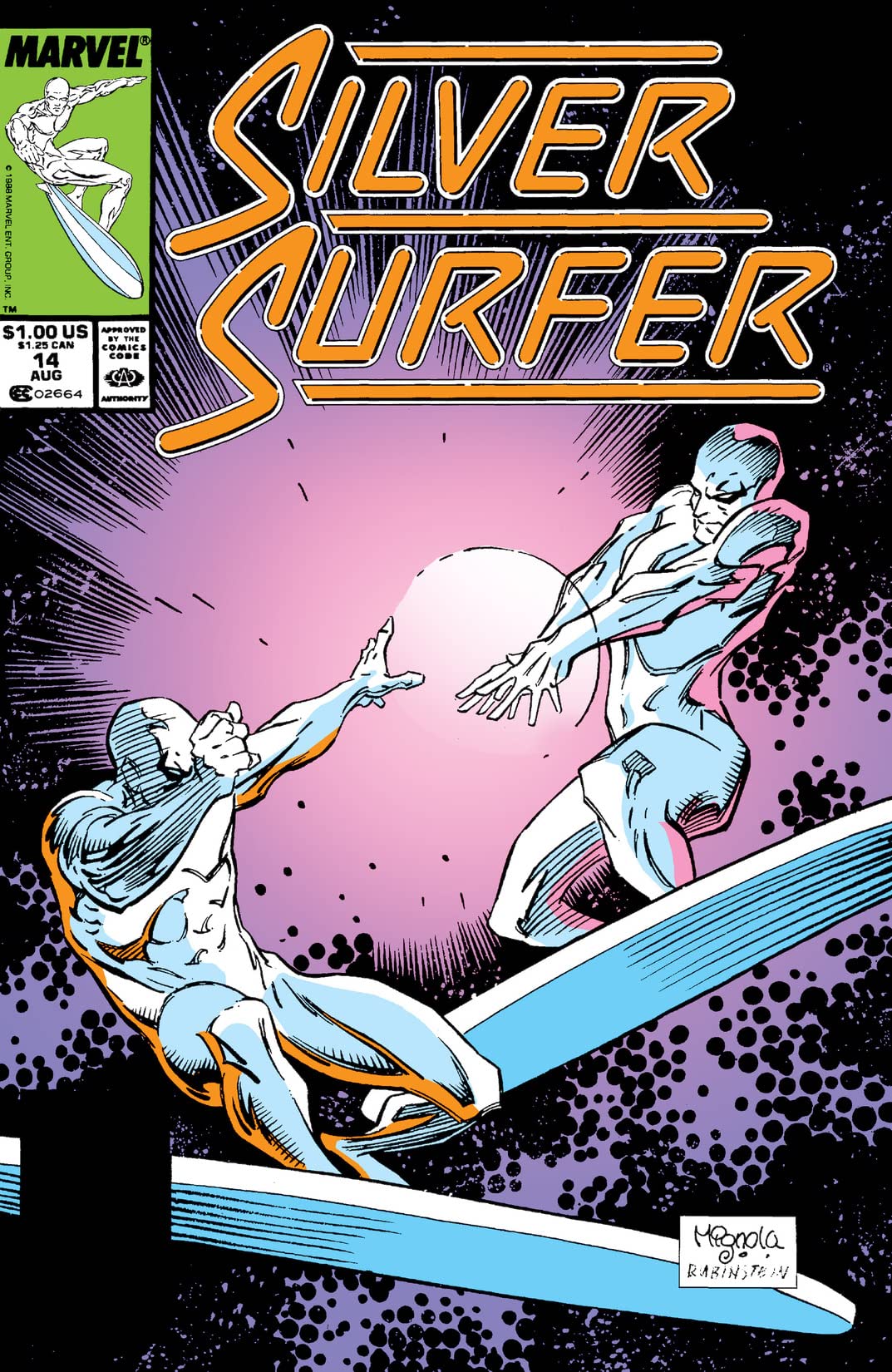 Silver Surfer #14 cover
