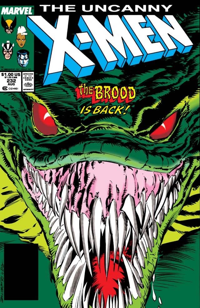 The Uncanny X-Men #232 cover