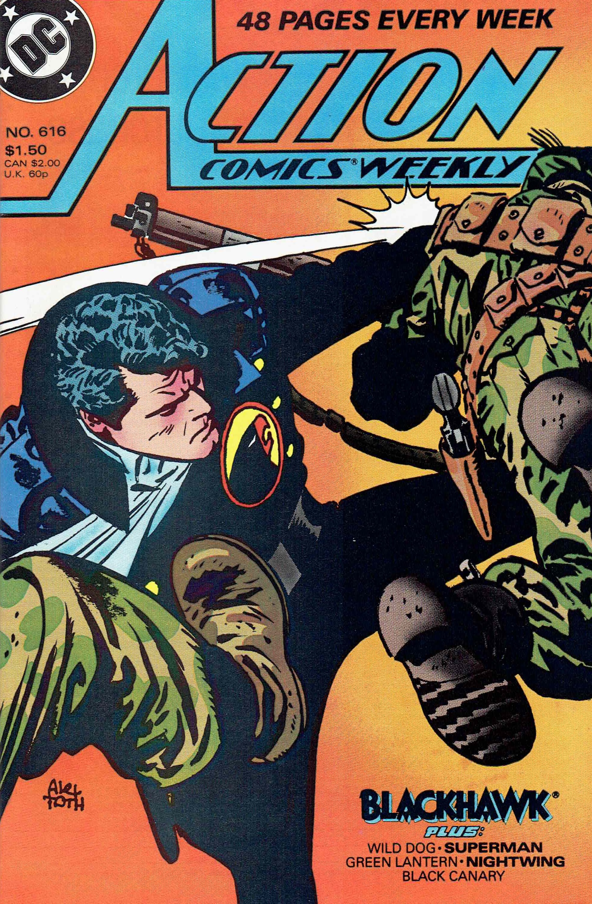 Action Comics Weekly #616 cover