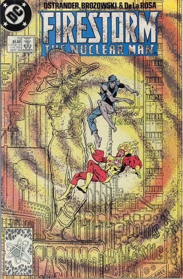 Firestorm the Nuclear Man #75 cover