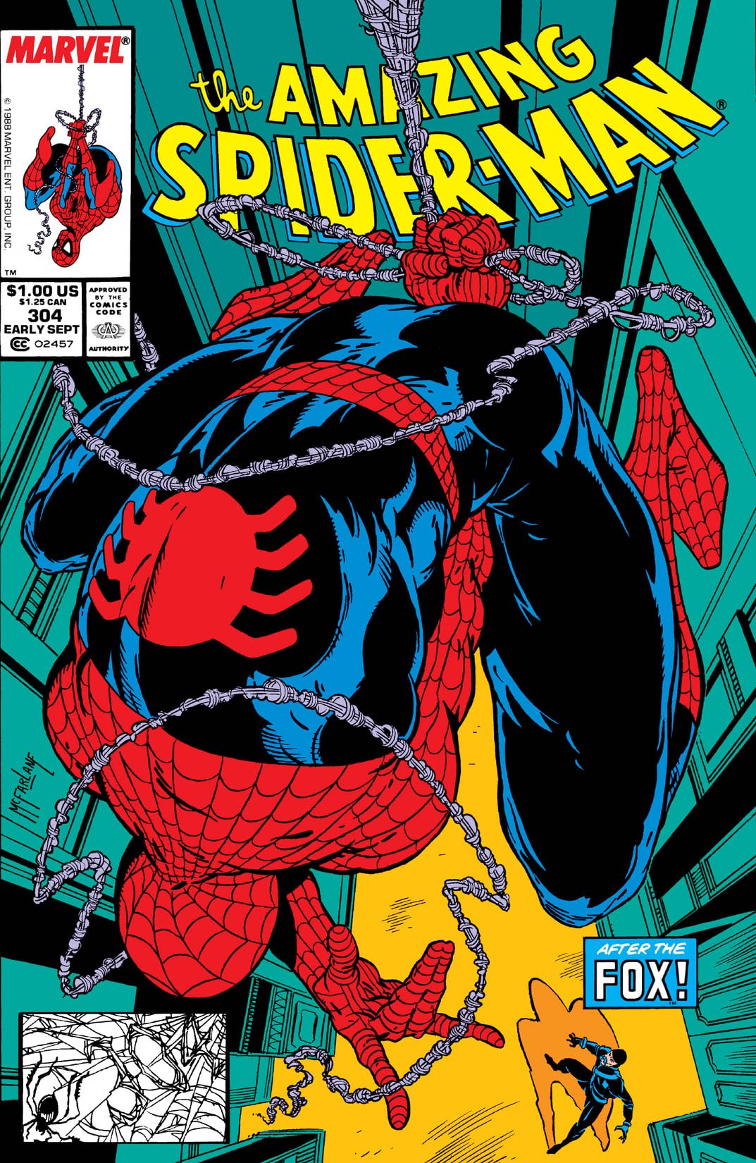 The Amazing Spider-Man #304 cover