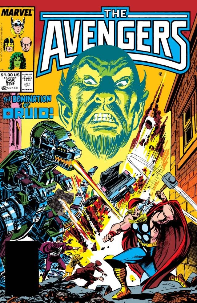 The Avengers #295 cover