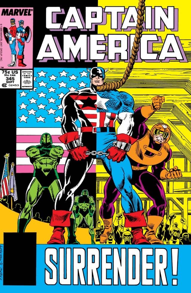 Captain America #345 cover