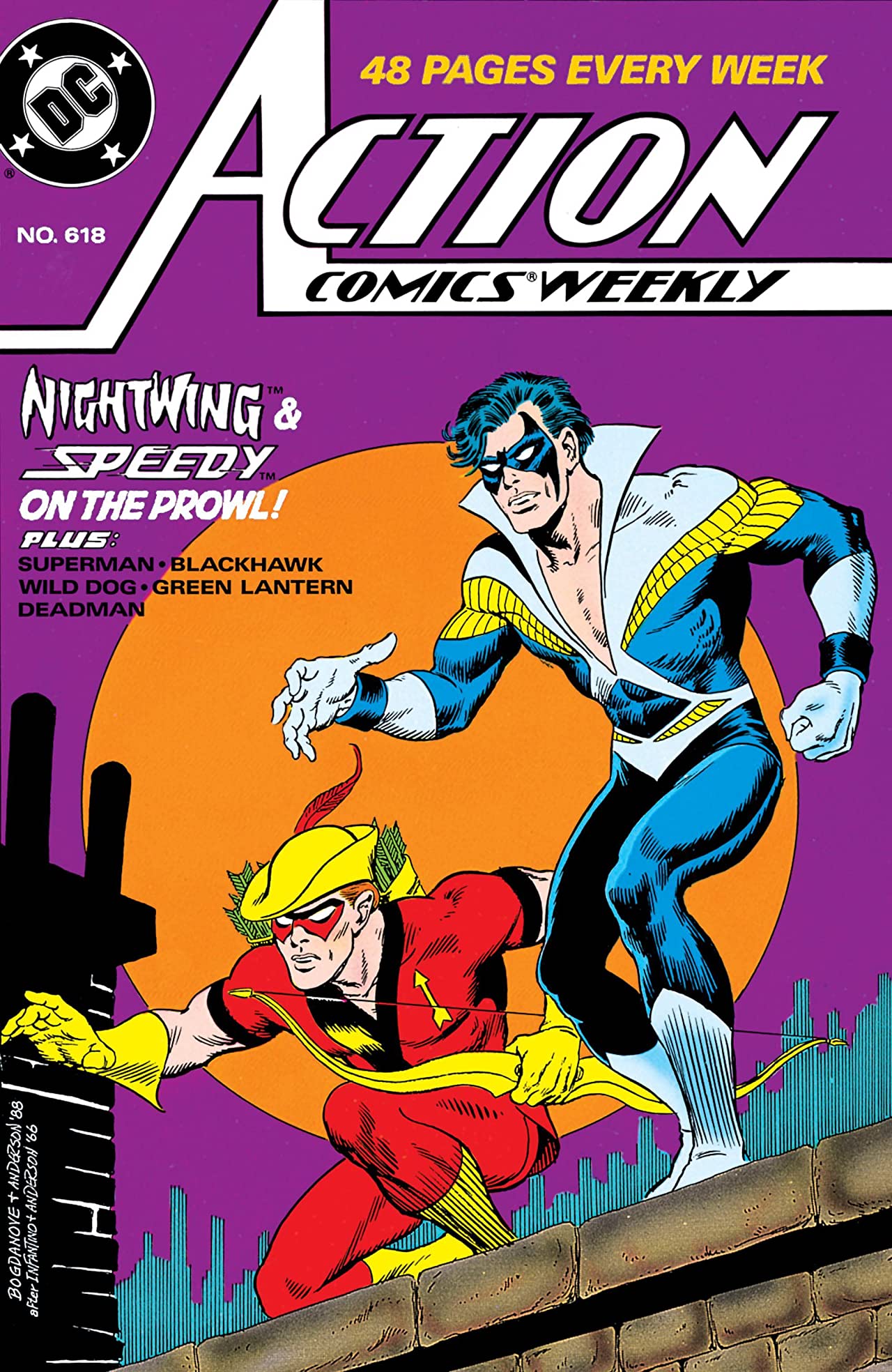 Action Comics Weekly #618 cover