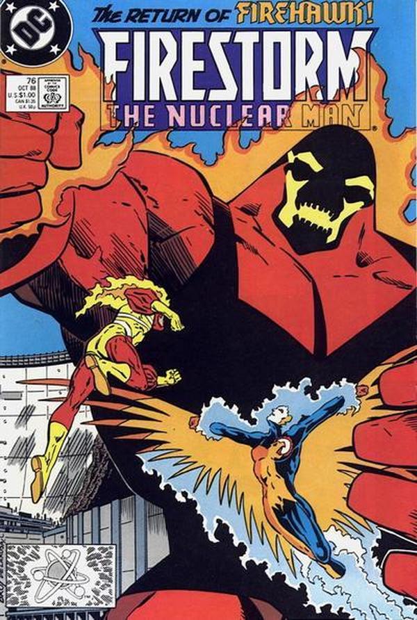 Firestorm the Nuclear Man #76 cover