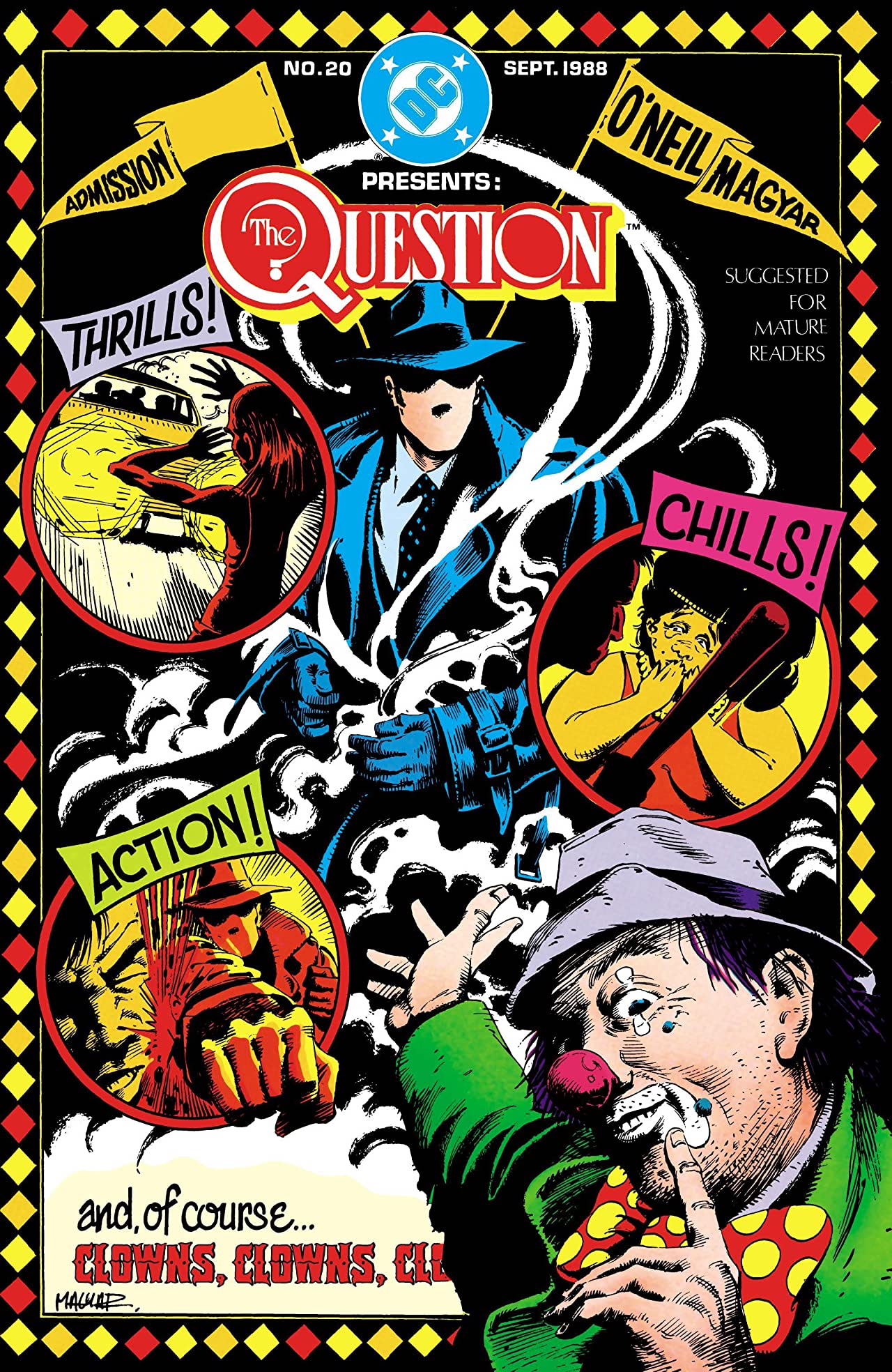 The Question #20 cover
