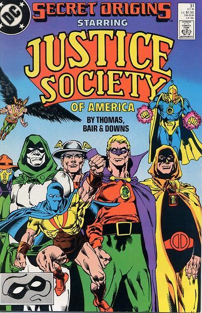 Secret Origins #31 cover