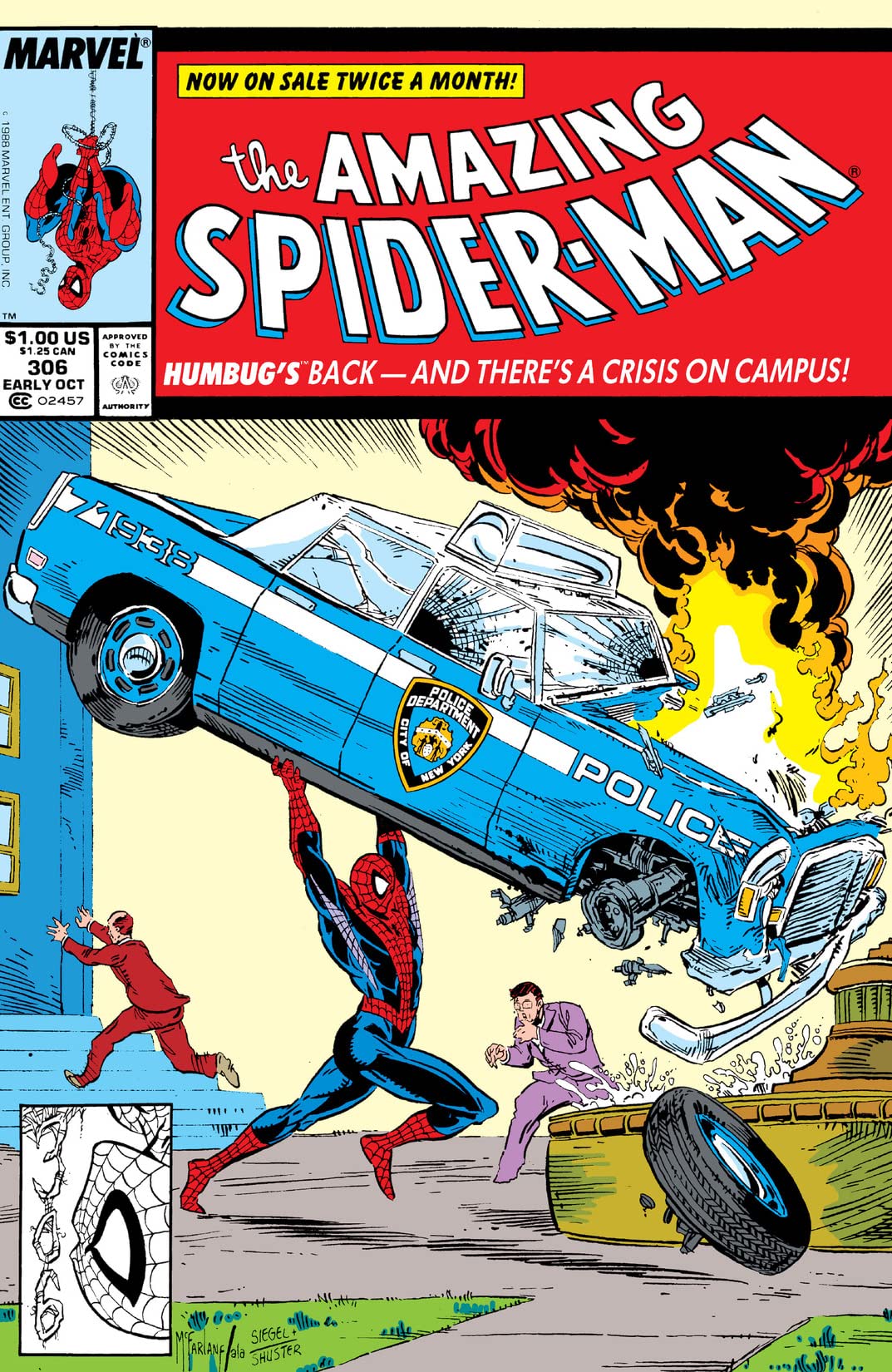 The Amazing Spider-Man #306 cover