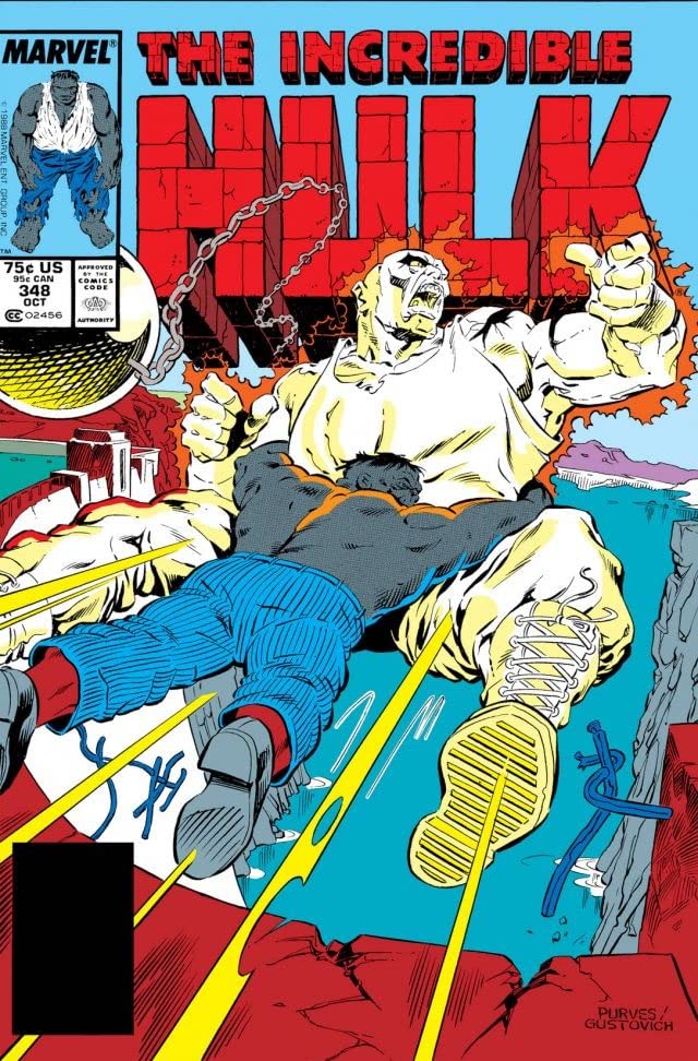 The Incredible Hulk #348 cover