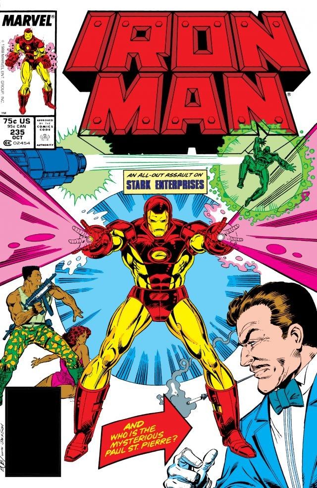 Iron Man #235 cover