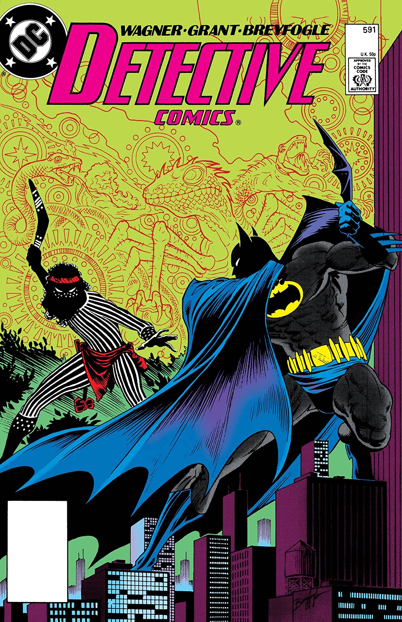 Detective Comics #591 cover