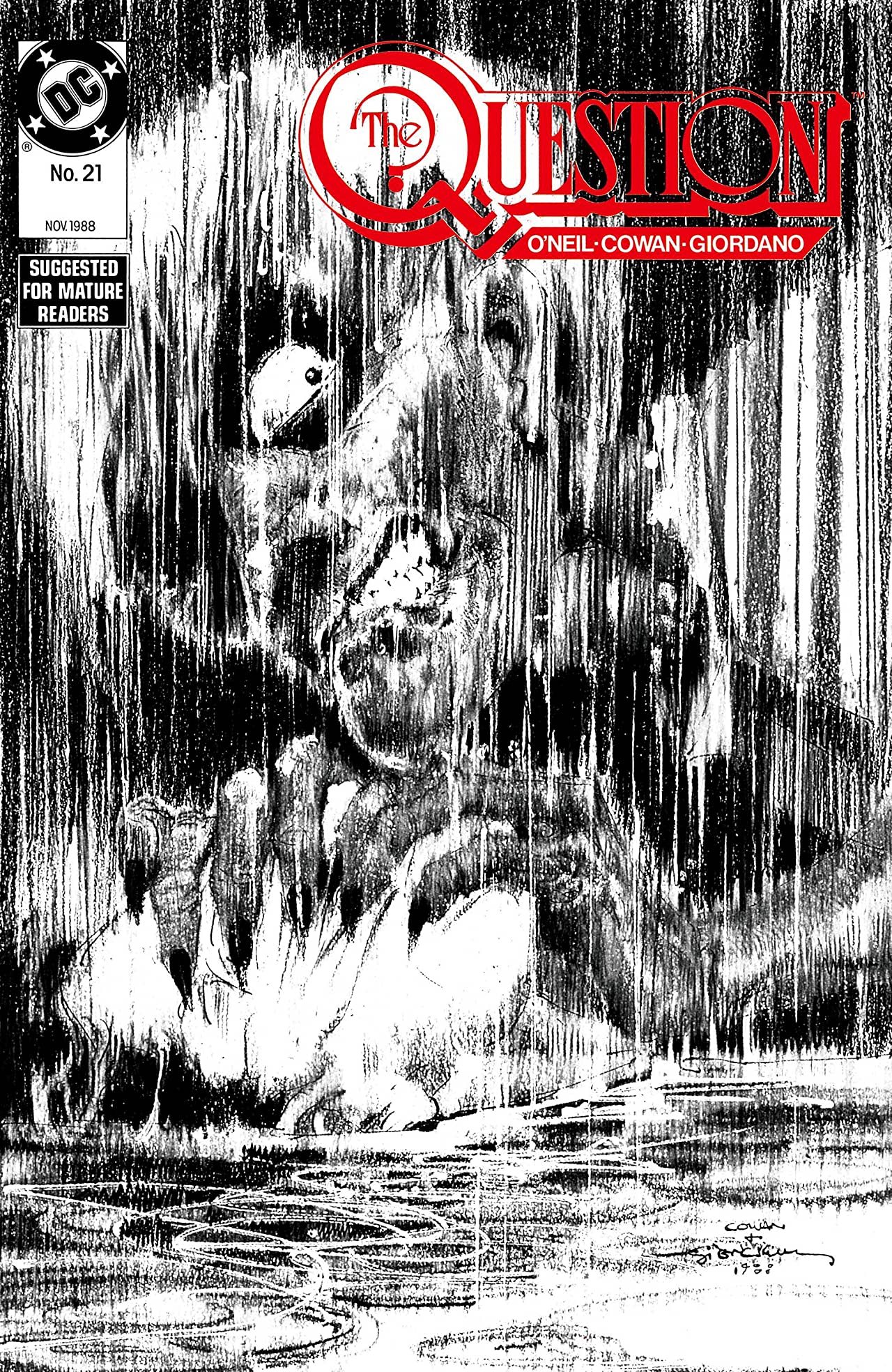 The Question #21 cover