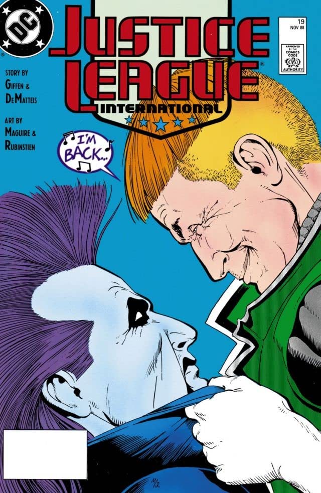 Justice League International #19 cover