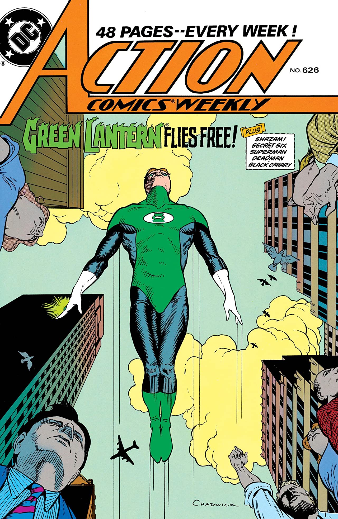 Action Comics Weekly #626 cover