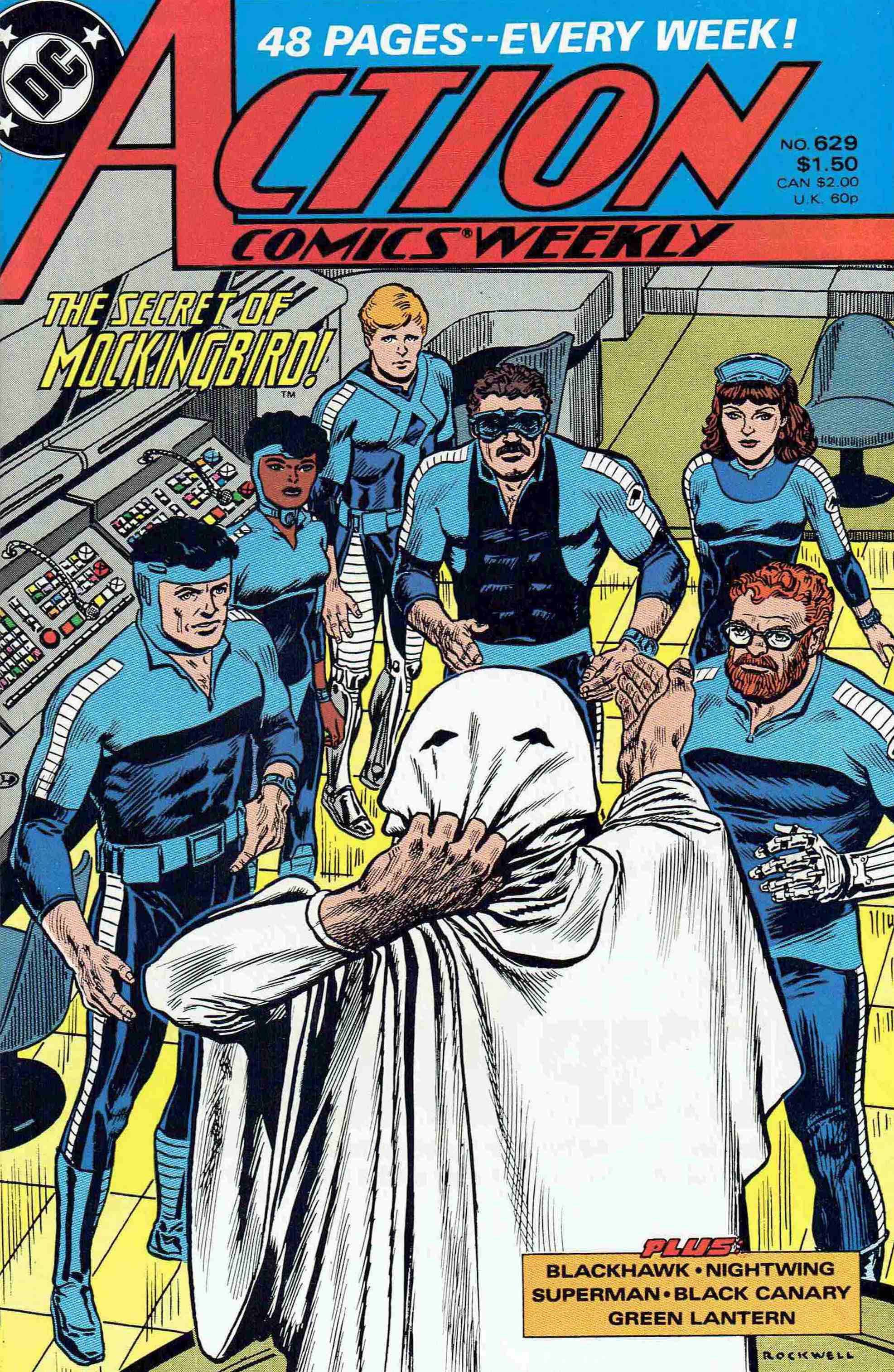 Action Comics Weekly #629 cover