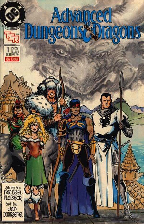 Advanced Dungeons & Dragons Comic Book #1 cover