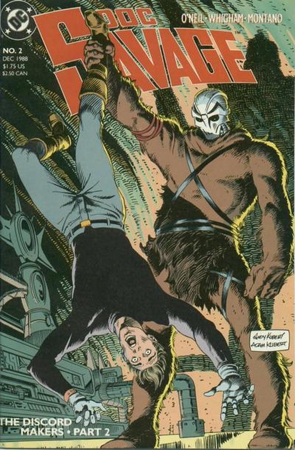 Doc Savage #2 cover