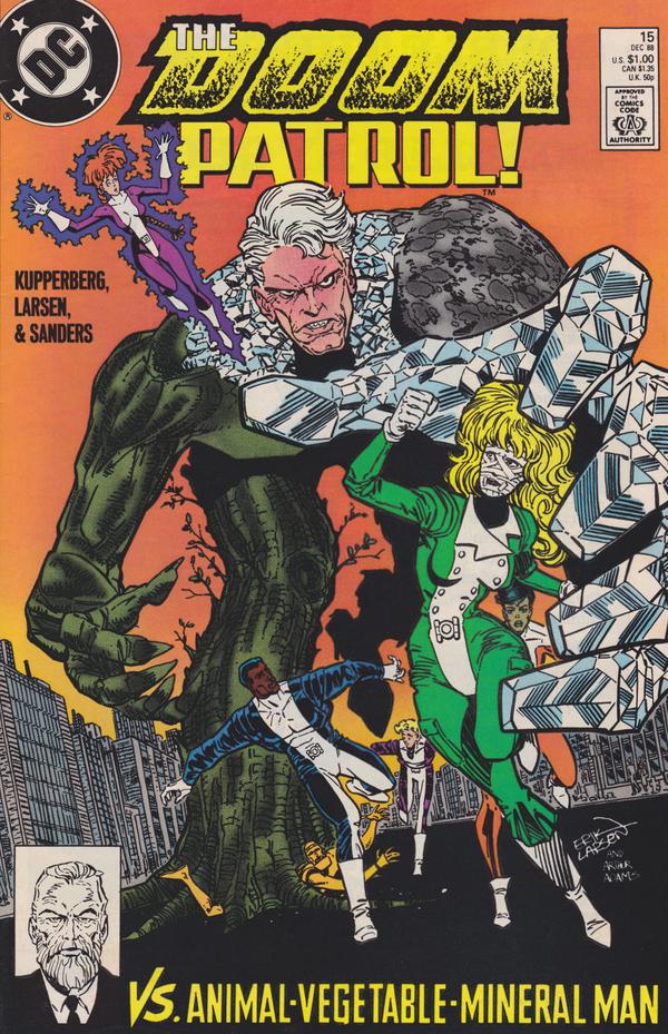 Doom Patrol #15 cover