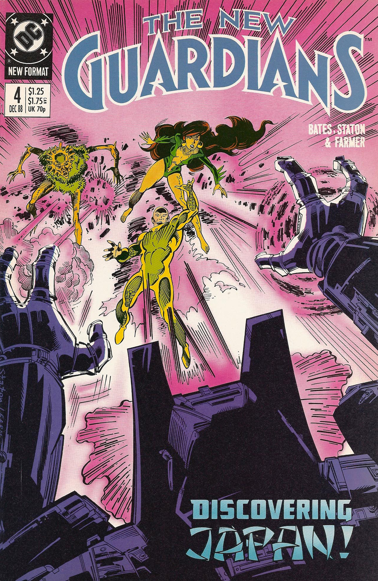 The New Guardians #4 cover