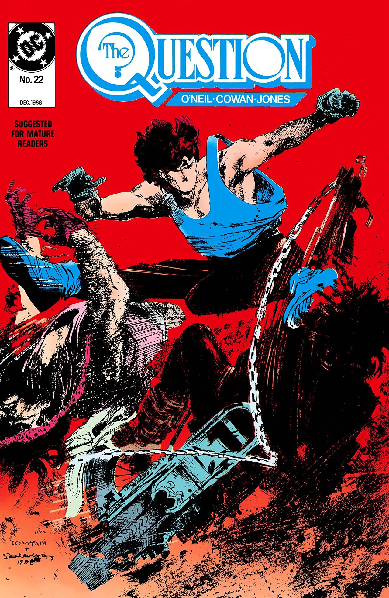 The Question #22 cover