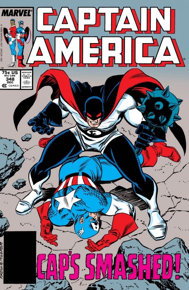 Captain America #348 cover