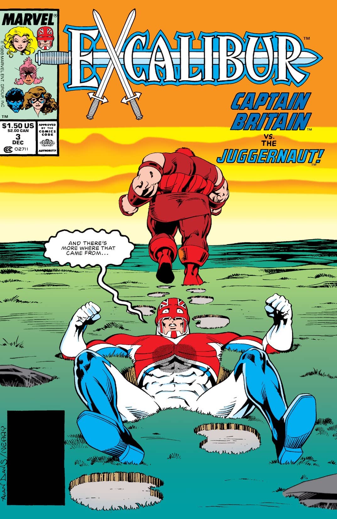 Excalibur #3 cover