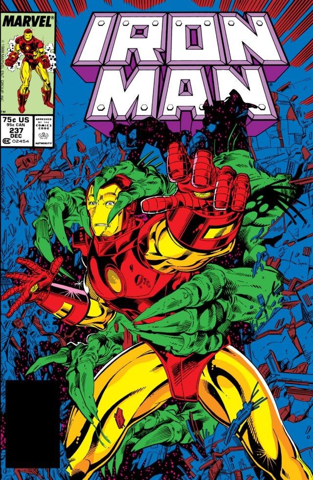 Iron Man #237 cover