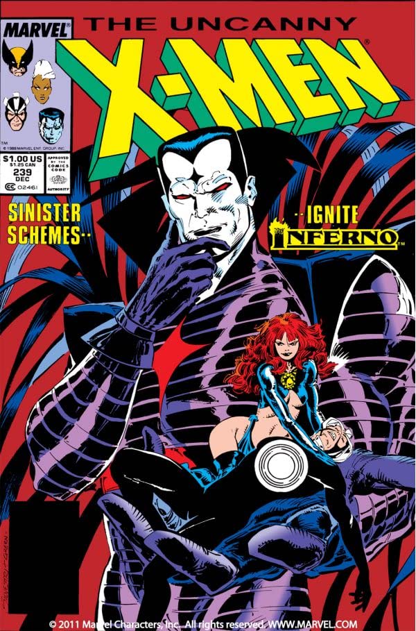 The Uncanny X-Men #239 cover