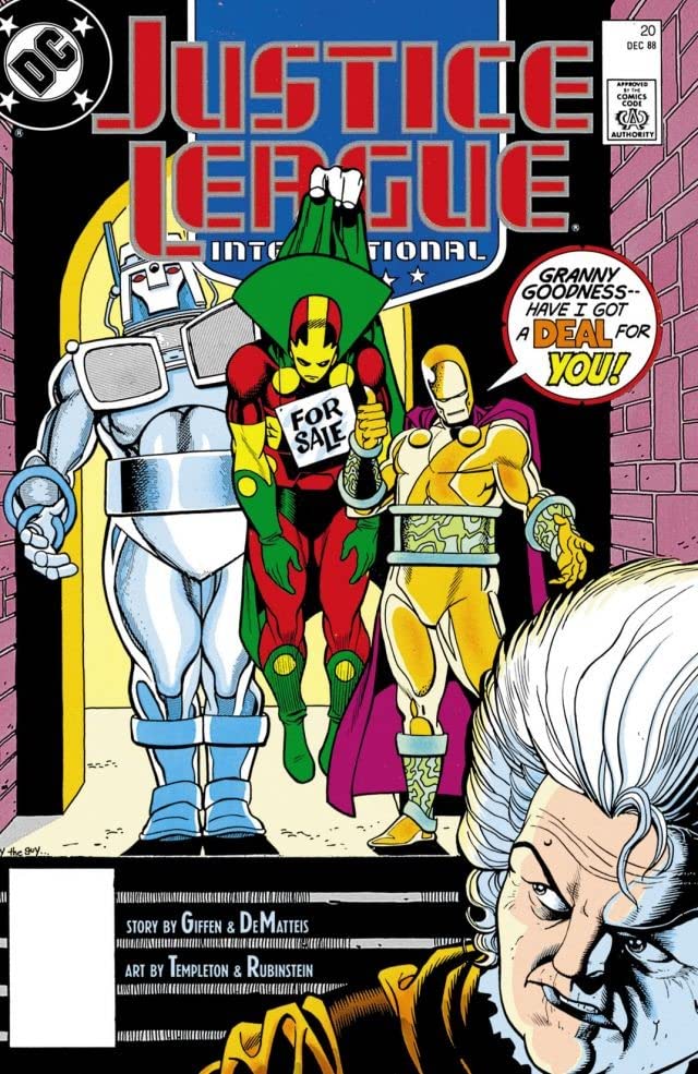Justice League International #20 cover