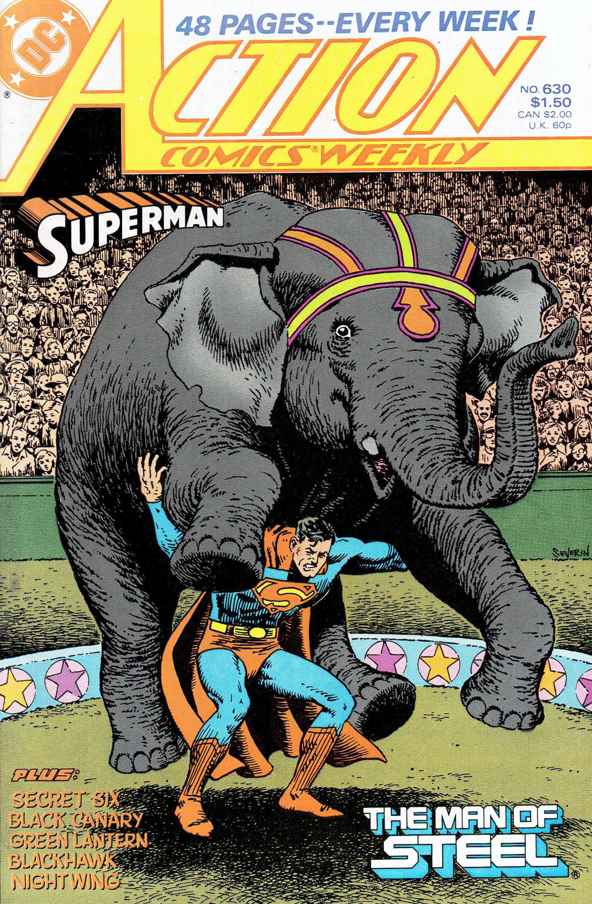 Action Comics Weekly #630 cover