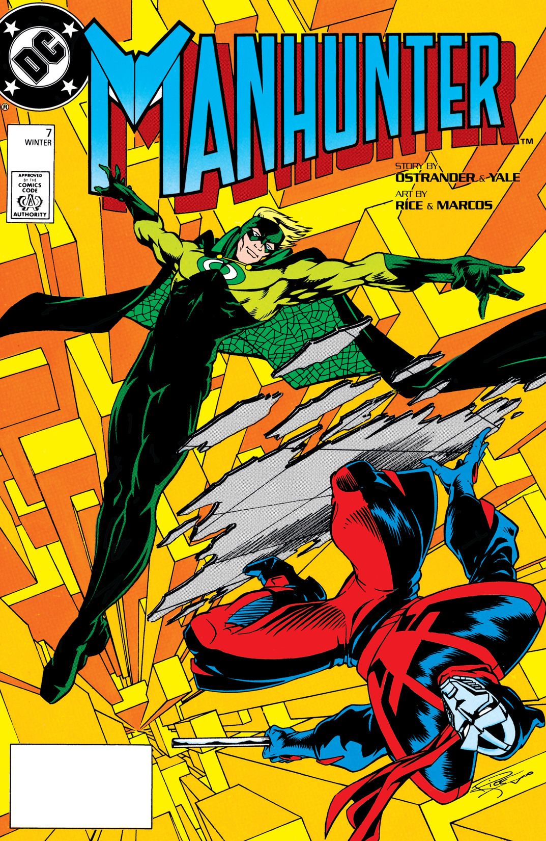 Manhunter #7 cover
