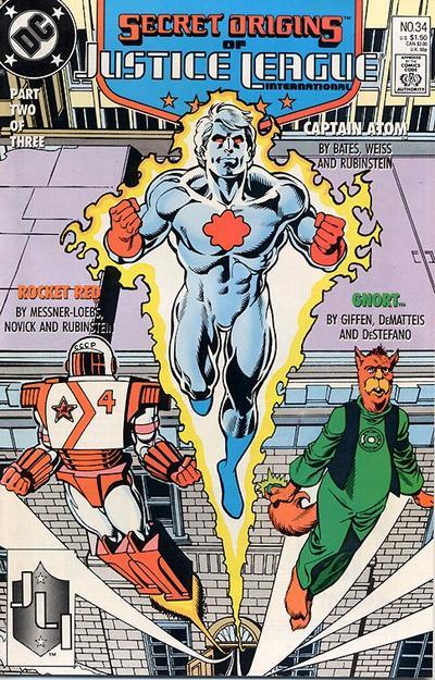 Secret Origins #34 cover
