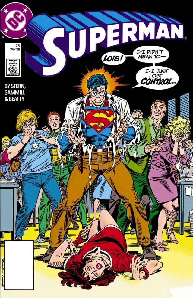 Superman #25 cover