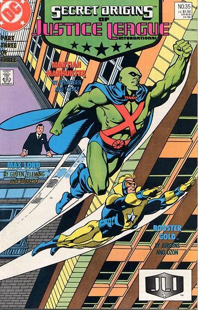 Secret Origins #35 cover
