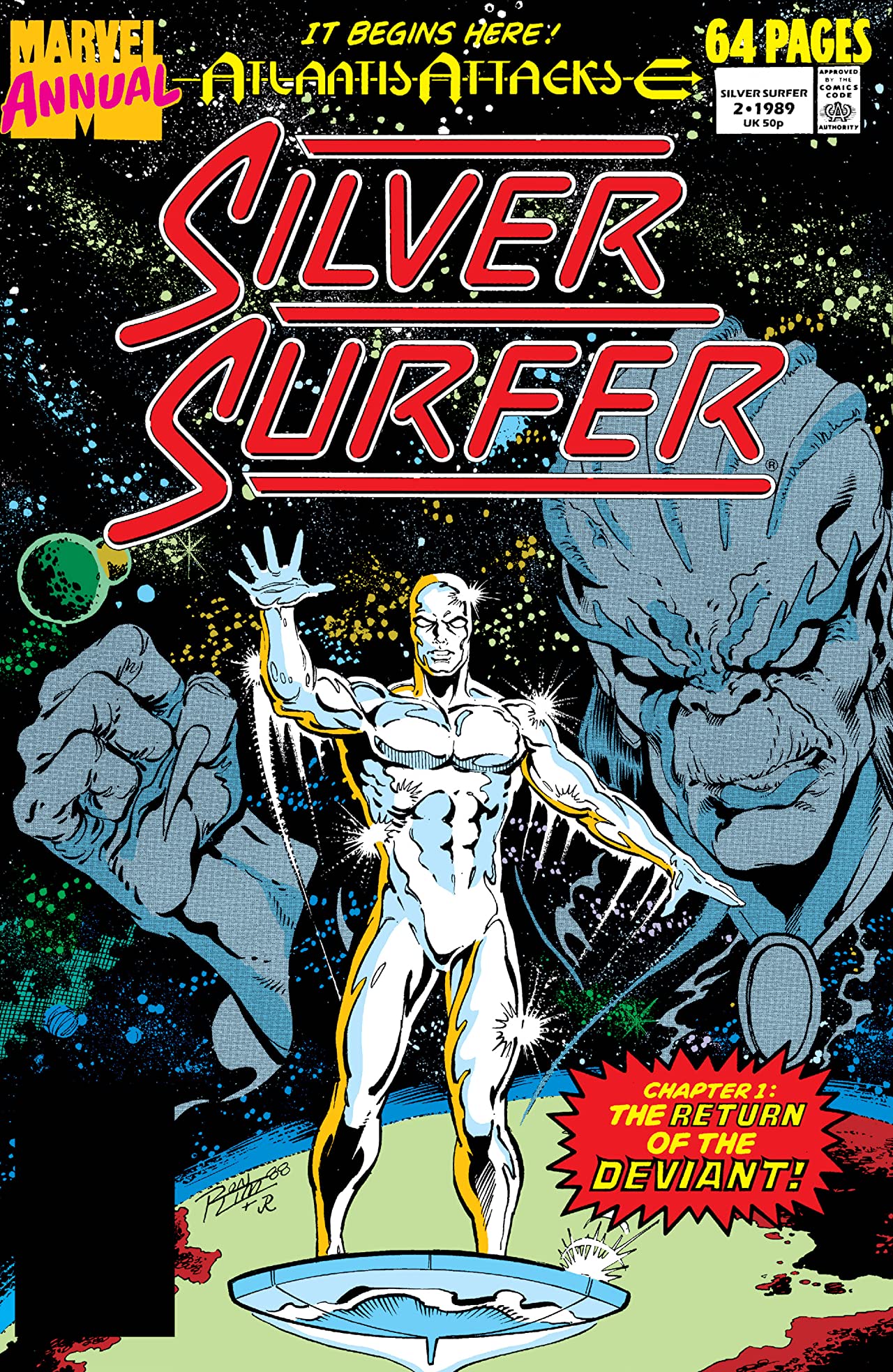 Silver Surfer Annual #2 cover