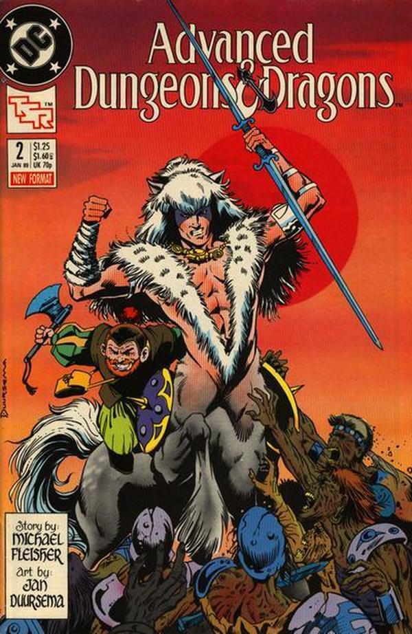 Advanced Dungeons & Dragons Comic Book #2 cover