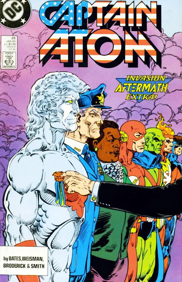 Captain Atom #25 cover