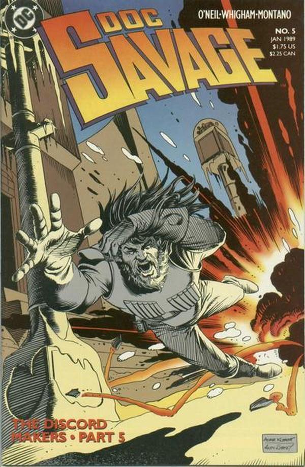 Doc Savage #5 cover